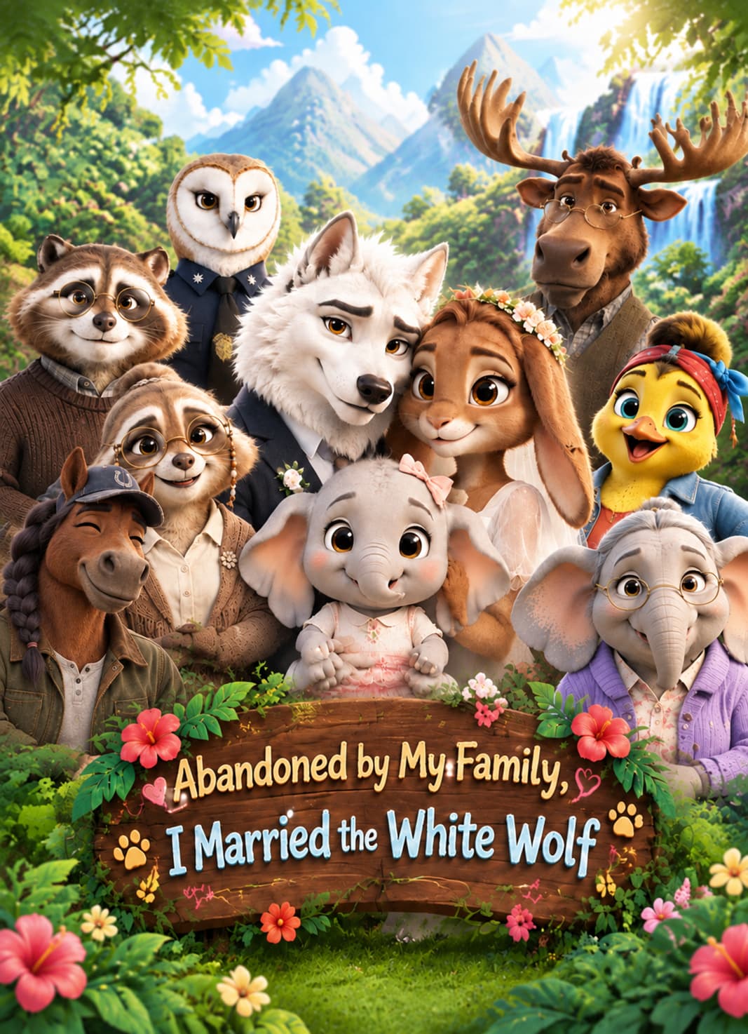 Abandoned by My Family, I Married the White Wolf